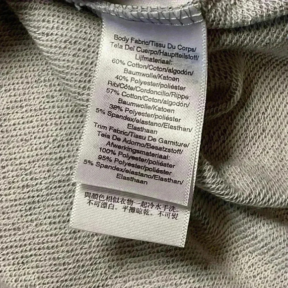 DKNY The Everywhere Sweatshirt. Silver sequined. Great for holidays! Size small - Picture 8 of 9